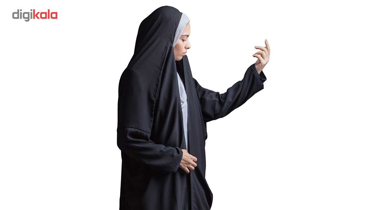 چادر اماراتی کرپ کن کن حجاب فاطمی مدل 201035kn