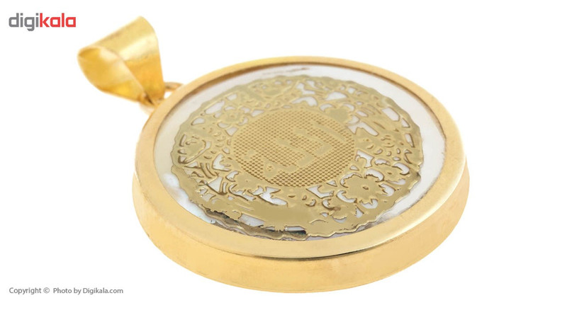 آویز گردنبند طلا 18 عیار زنانه ماهک مدل MM0688