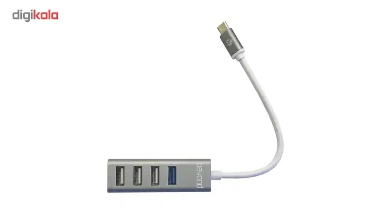 هاب USB-C چهار پورت بیاند مدل BA-450