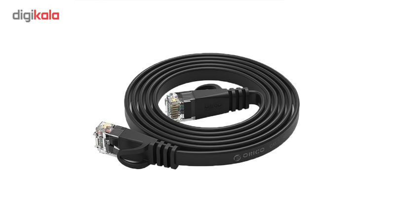 کابل شبکه CAT6 تخت اوریکو مدل PUG-C6B طول 5 متر