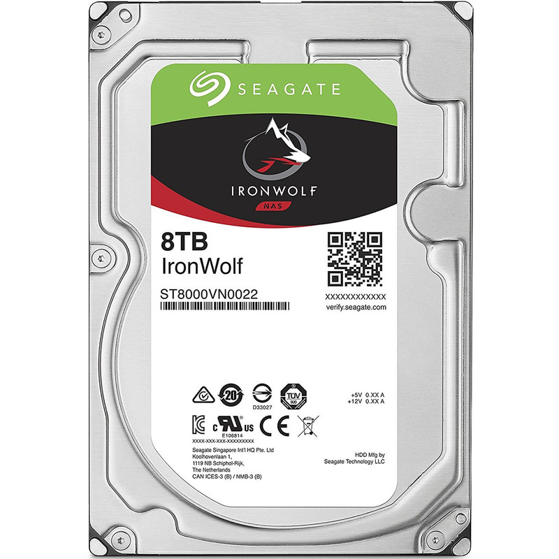 هارددیسک اینترنال سیگیت مدل IronWolf ST8000VN0022 ظرفیت 8 ترابایت