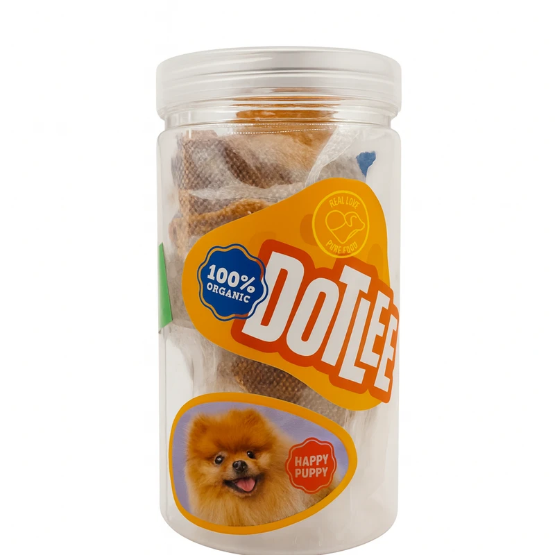 تشویقی سگ مدل سینه مرغ طعم مرغ وزن 100 گرم