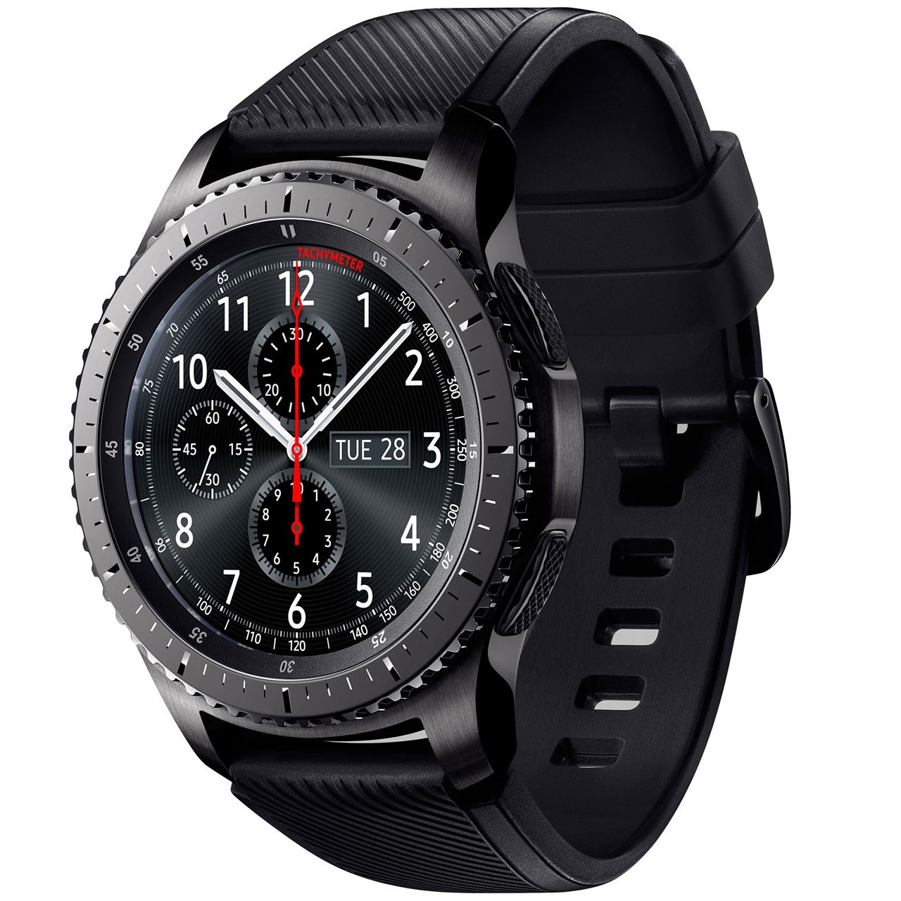 ساعت هوشمند سامسونگ مدل Gear S3 Frontier SM-R760 بند لاستیکی