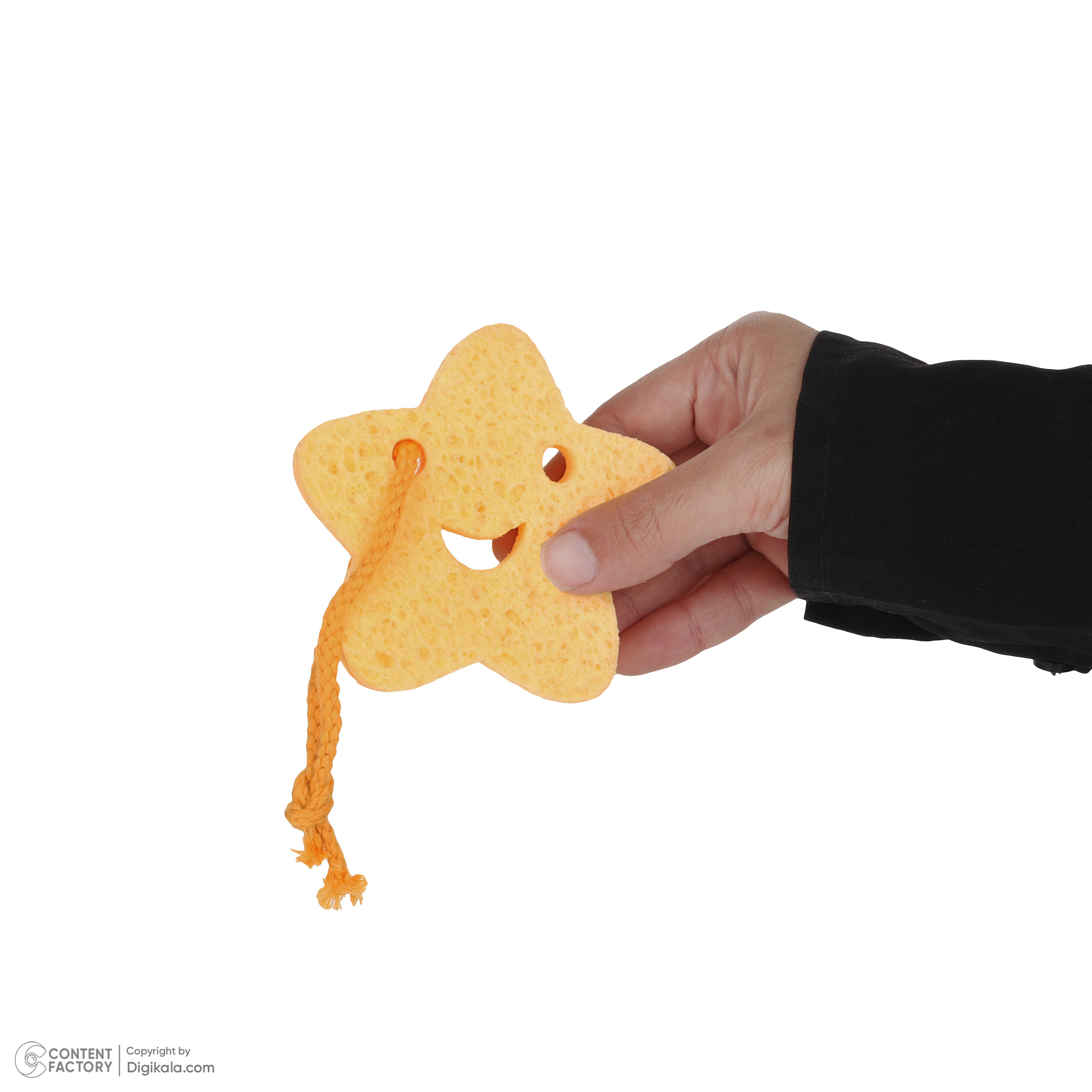 لیف حمام طرح 5 ضلعی مدل اسفنجی کد 3014