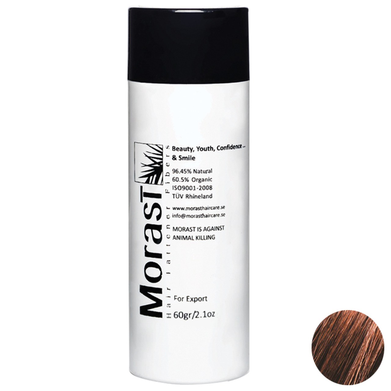 پودر پرپشت کننده موی مورست مدل Mocha مقدار 60 گرم