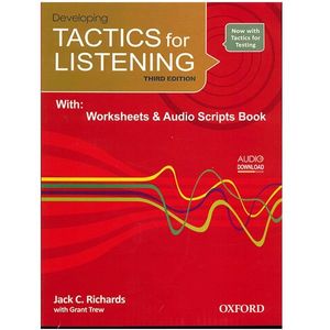 کتاب زبان Developing Tactics For Listening Third Edition