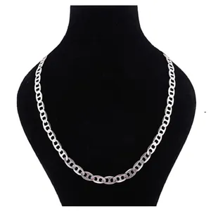 زنجیر نقره مردانه گالری ظهیرالدینی مدل تی کد CHM-52