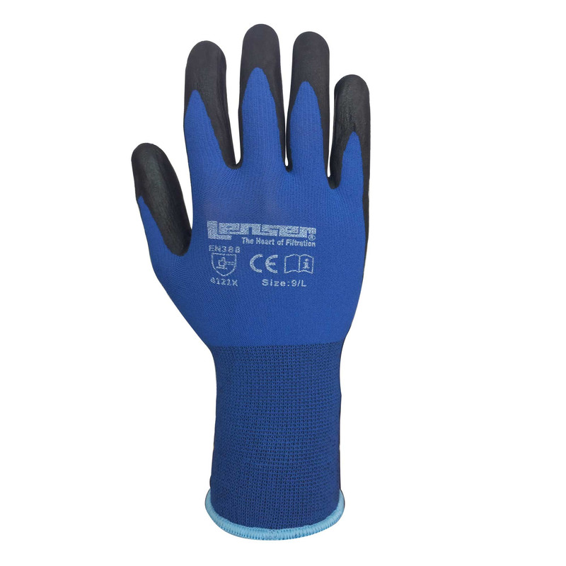 دستکش ایمنی لنسر مدل ضدبرش نیتریل فوم کد 1115