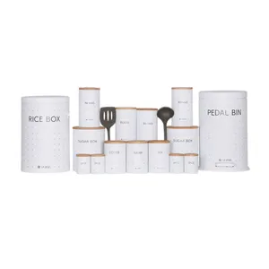 سرویس آشپزخانه اورانوس 17 پارچه مدل رینفال