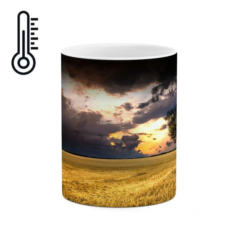 ماگ حرارتی کاکتی مدل منظره کد mgh13199