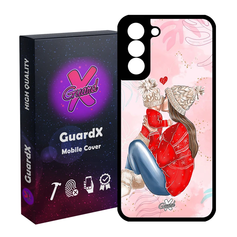 کاور گارد ایکس طرح دختر مدل Glass10335 مناسب برای گوشی موبایل سامسونگ Galaxy S21 FE