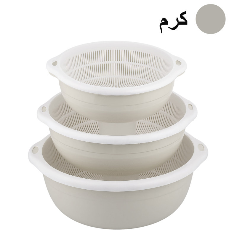 آبکش و آبگیر زیبا مدل ziba-850 مجموعه 6 عددی آبکش و آبگیر زیبا مدل ziba-850 مجموعه 6 عددی