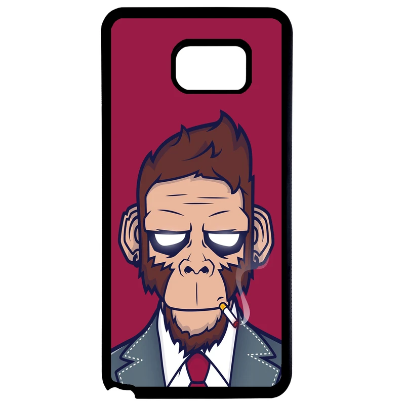 کاور طرح میمون کد 9913 مناسب برای گوشی موبایل سامسونگ galaxy note 5