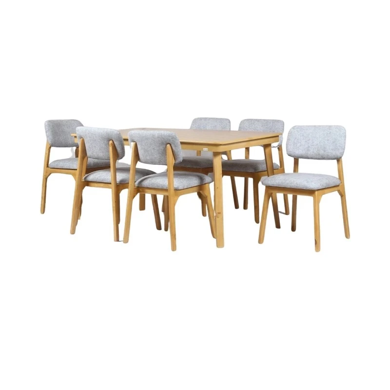 میز و صندلی نهار خوری 6 نفره مدل liyana