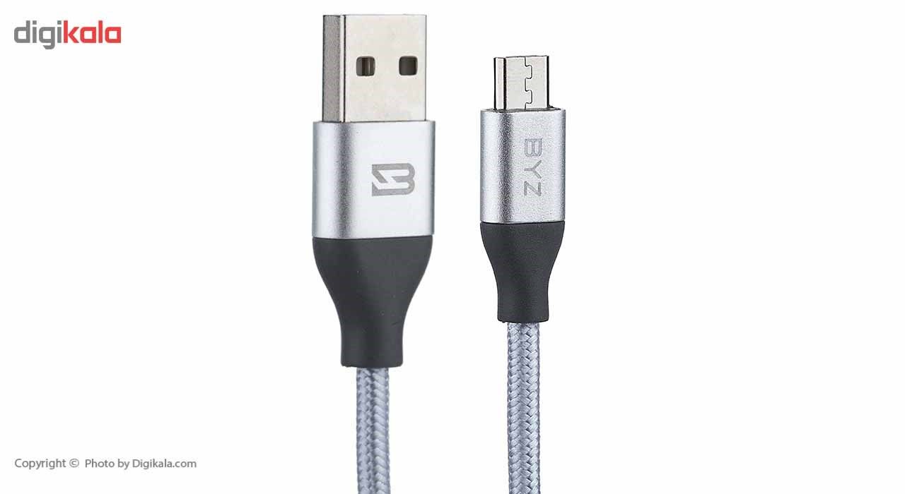 کابل تبدیل USB به microUSB بی وای زد مدل BL-683M طول 1.2 متر main 1 1