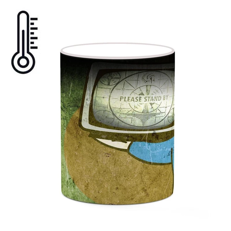 ماگ حرارتی کاکتی مدل بازی Fallout 3 کد mgh28349