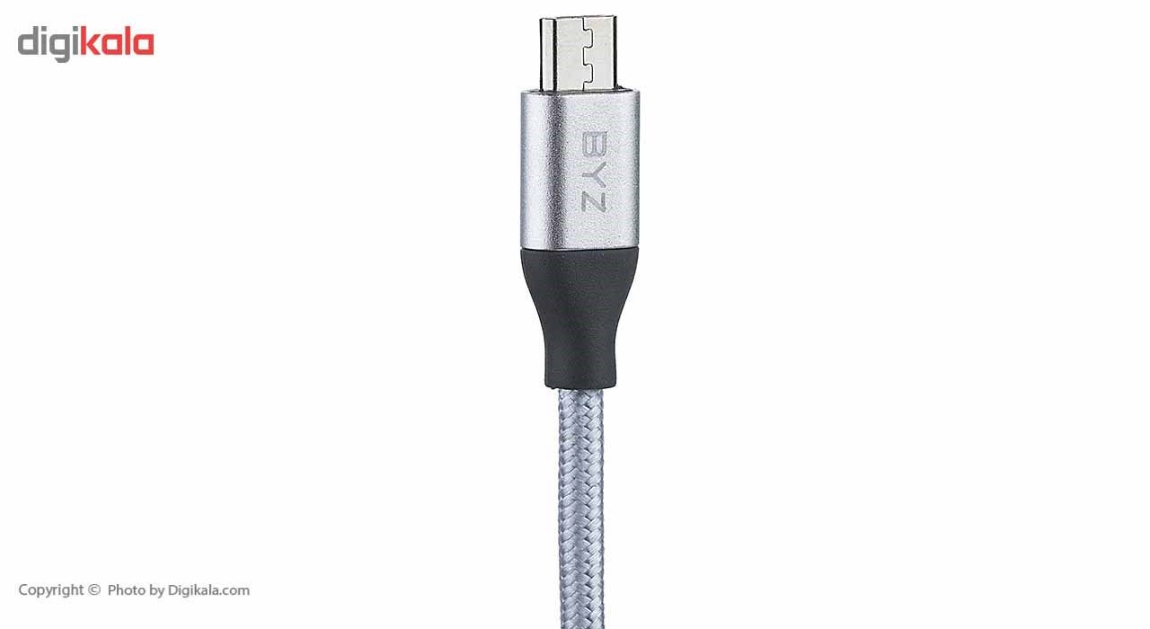 کابل تبدیل USB به microUSB بی وای زد مدل BL-683M طول 1.2 متر main 1 3