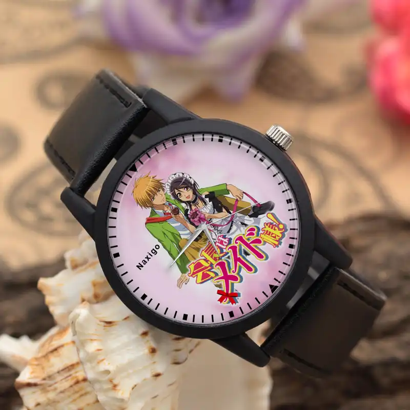 ساعت مچی عقربه ای ناکسیگو مدل maid sama کد LF13386