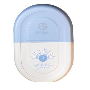 کرم ضد آفتاب بدون رنگ استلین، 50 SPF، مدل ultra light، مناسب انواع پوست و حجم 50 میلی‌لیتر، محافظت کننده در برابر اشعه UVA و UVB، بسیار سبک، +++ PA، آبرسان، ضد لک، با ماندگاری 2 ساعته