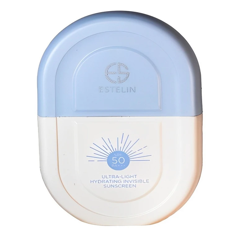 کرم ضد آفتاب بدون رنگ استلین، 50 SPF، مدل ultra light، مناسب انواع پوست و حجم 50 میلی‌لیتر، محافظت کننده در برابر اشعه UVA و UVB، بسیار سبک، +++ PA، آبرسان، ضد لک، با ماندگاری 2 ساعته