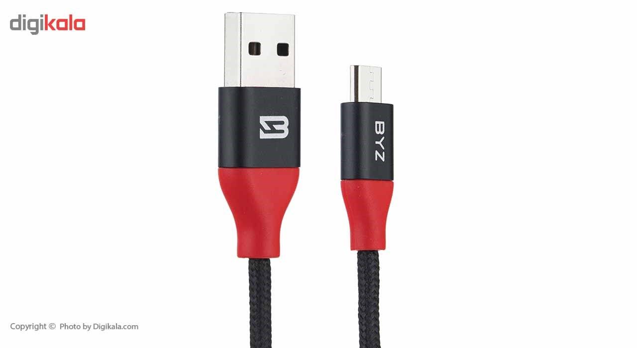 کابل تبدیل USB به microUSB بی وای زد مدل BL-683M طول 1.2 متر main 1 6