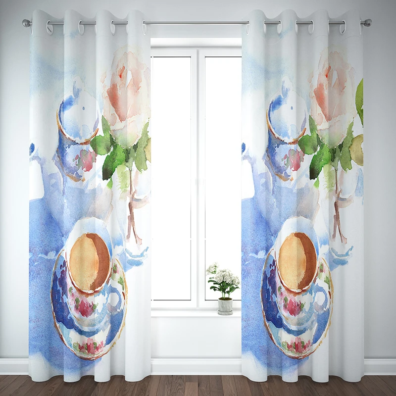 پرده مدل پانچی DK300 37 سایز 300x135 سانتی متر