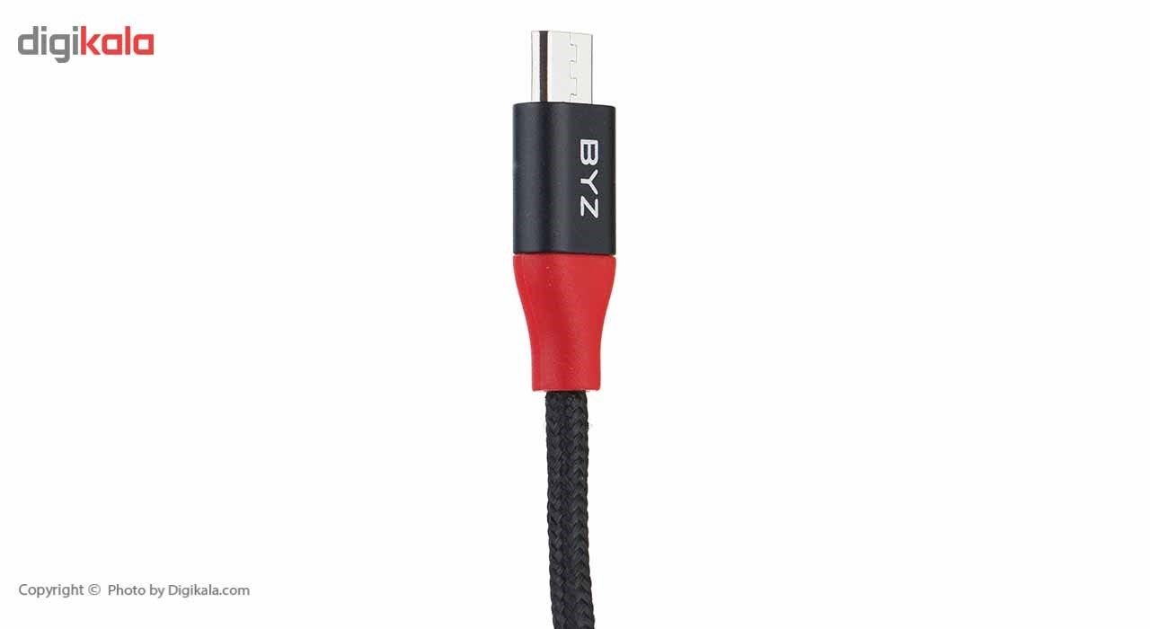 کابل تبدیل USB به microUSB بی وای زد مدل BL-683M طول 1.2 متر main 1 8