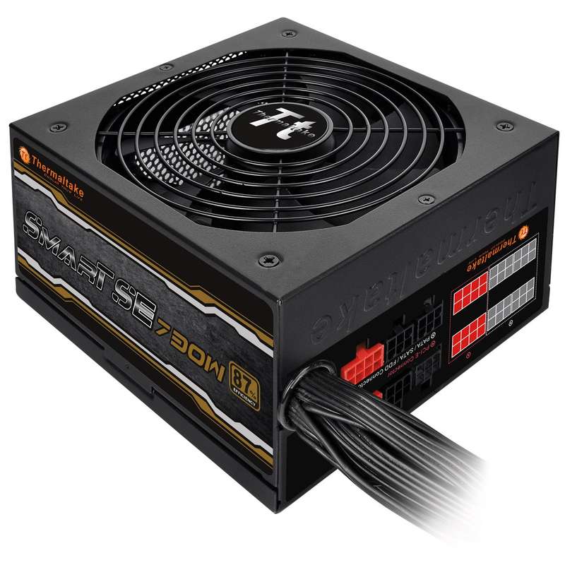 منبع تغذیه نیمه ماژولار کامپیوتر ترمالتیک مدل Smart SE 730W منبع تغذیه نیمه ماژولار کامپیوتر ترمالتیک مدل Smart SE 730W