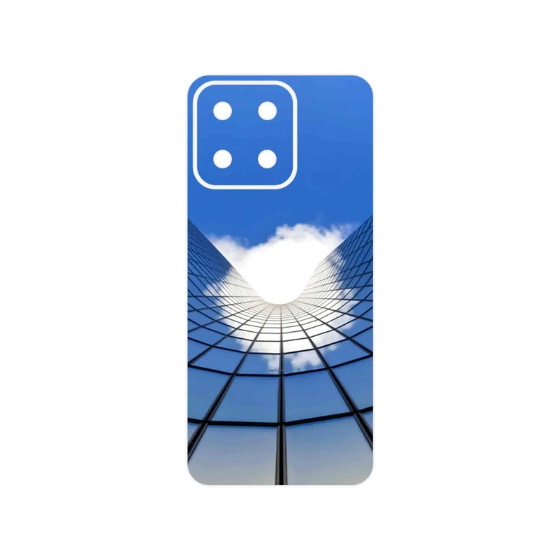 برچسب پوششی ماهوت مدل Glass skyscraper مناسب برای گوشی موبایل آنر X7c