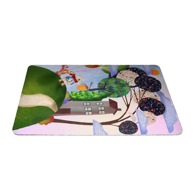 ماوس پد مدل خرس باهوش سایز 24x37 سانتی متر