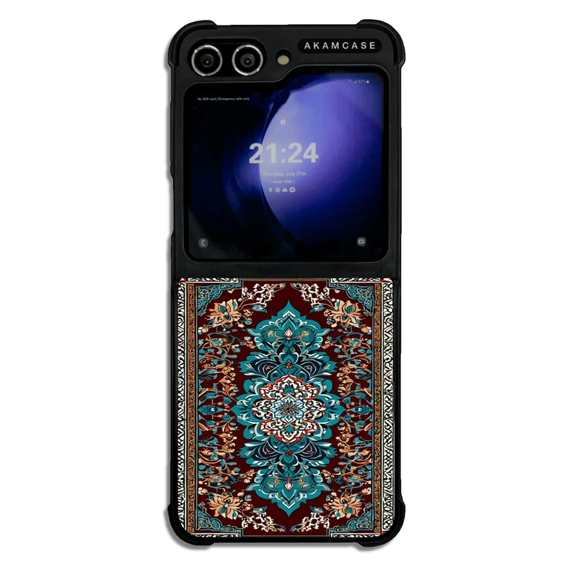 کاور آکام مدل AMC-WSGZFLIP5-PERSIAN-24 مناسب برای گوشی موبایل سامسونگ Galaxy Z Flip 5