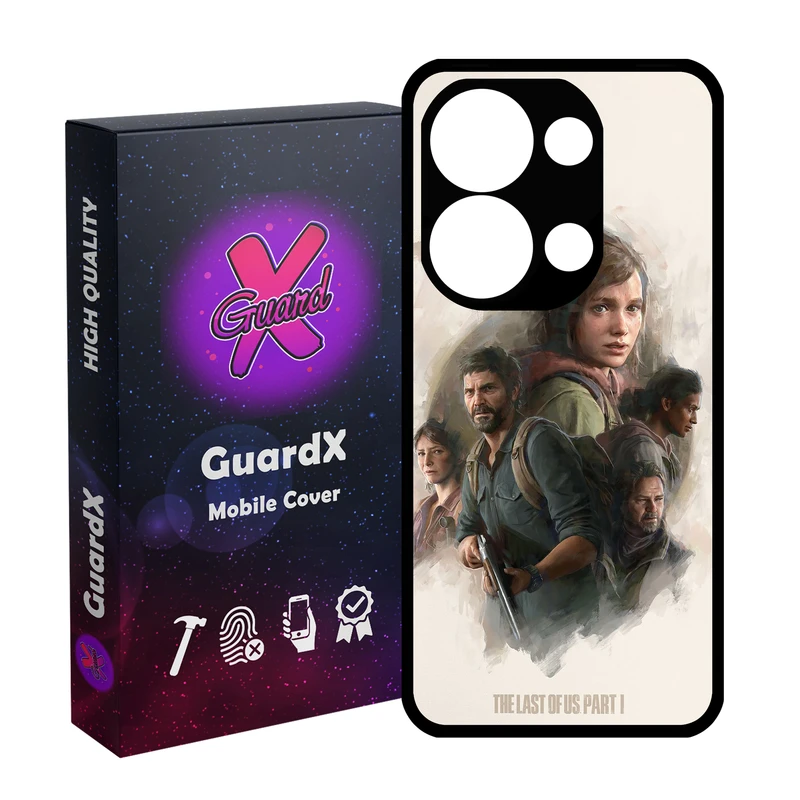 کاور گارد ایکس طرح The Last of Us مدل 10901 مناسب برای گوشی موبایل شیائومی Redmi Note 13 Pro 4G / Poco M6 Pro 4G