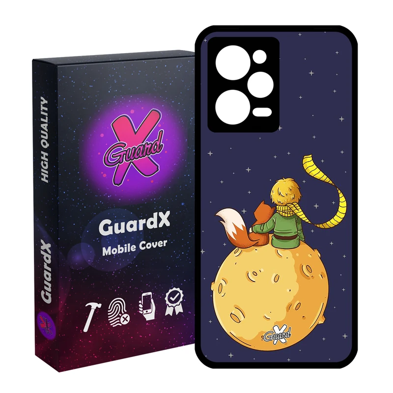 کاور گارد ایکس طرح Little Prince مدل Glass10003 مناسب برای گوشی موبایل شیائومی Redmi Note 12 Pro 5G/Poco X5 Pro 5G/Note 12 Pro Pro speed