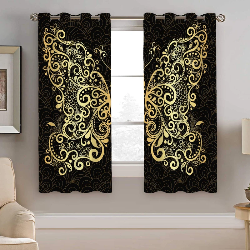 پرده نیروانا طرح پروانه مدل مخمل کد 4288 سایز 140×200 سانتی متر