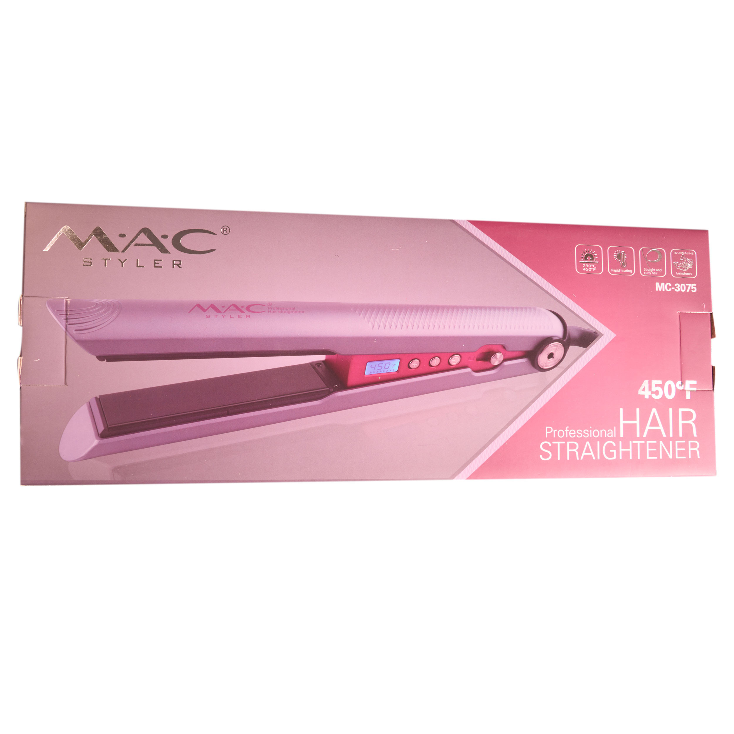 اتو و حالت دهنده ی مو مک استایلر مدل MC3075 اتو و حالت دهنده ی مو مک استایلر مدل MC3075