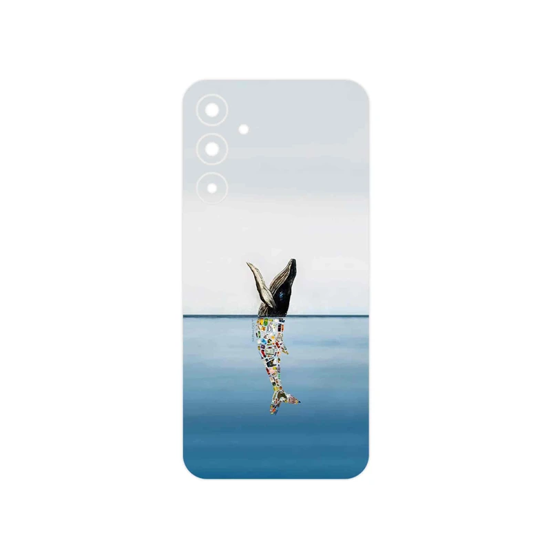 برچسب پوششی ماهوت مدل Collage of Sea Trash مناسب برای گوشی موبایل سامسونگ Galaxy A25 5G