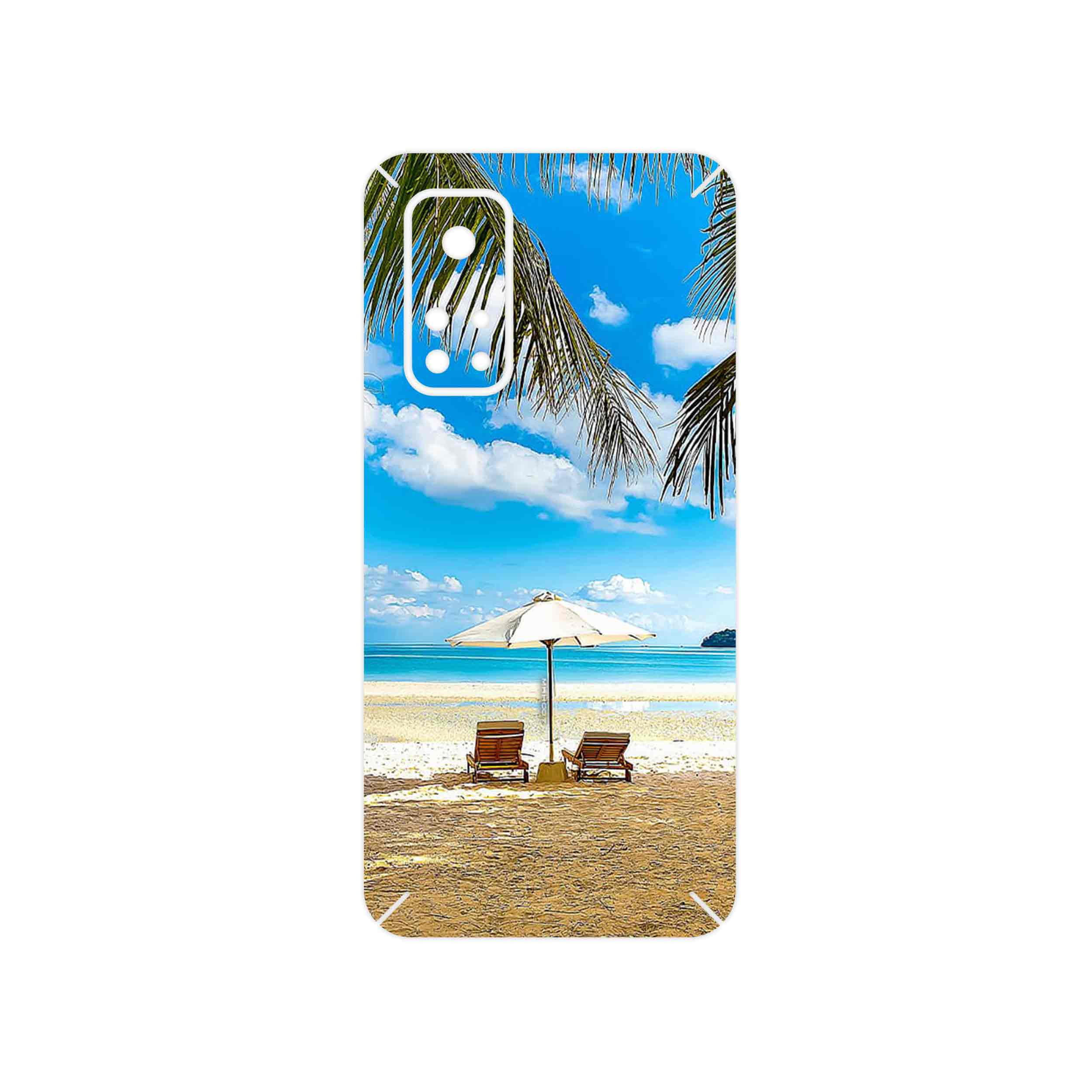 برچسب پوششی ماهوت مدل Beach مناسب برای گوشی موبایل شیائومی Mi 10T 5G
