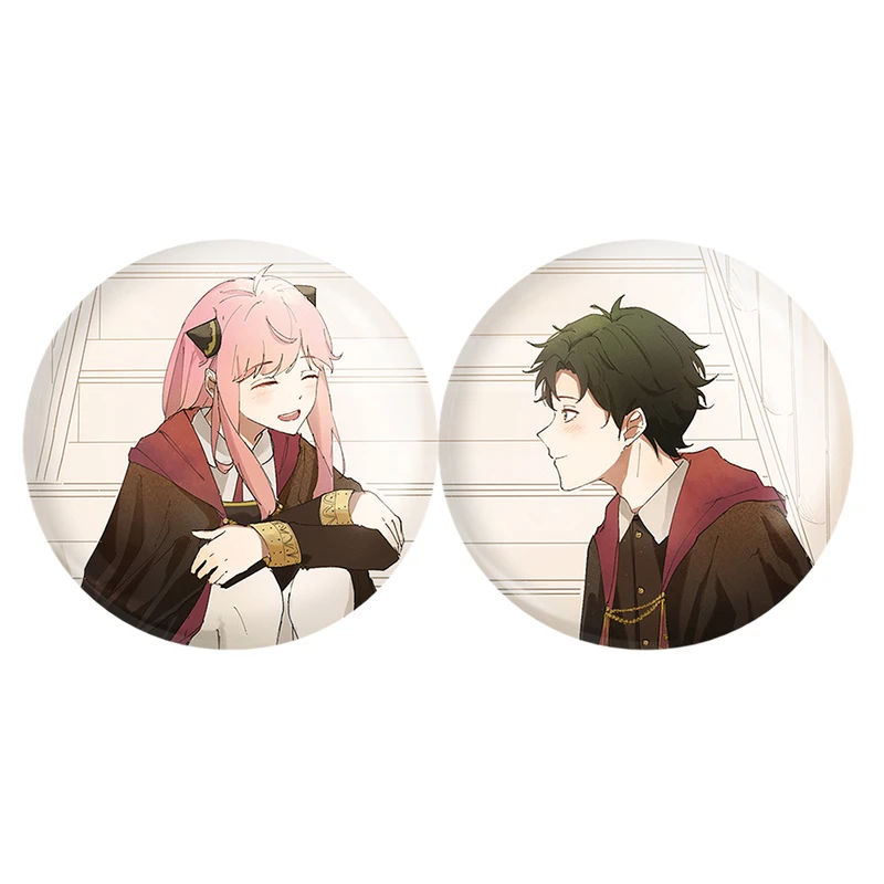 پیکسل خندالو مدل آنیا و دزموند انیمه اسپای ایکس فمیلی Spy X Family کد A166 مجموعه 2 عددی