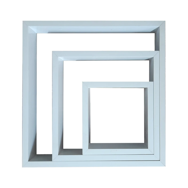 شلف دیواری اشکان لوکس مدل Ashx مجموعه سه عددی