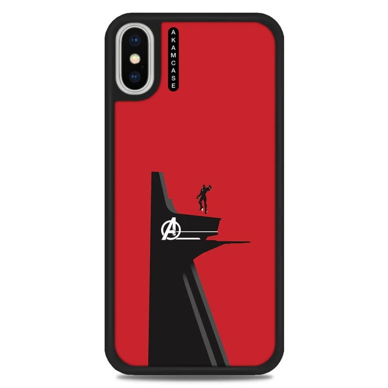 کاور آکام مدل AMC-WAX-IRON MAN13 مناسب برای گوشی موبایل اپل iPhone X/Xs