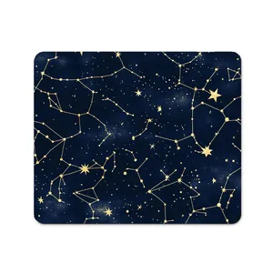 ماوس پد پاد آفرین مدل فانتزی طرح ستاره کد P200 سایز 19*24 سانتی متر