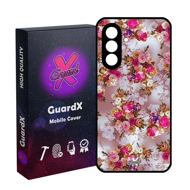 کاور گارد ایکس طرح گل مدل 10333 مناسب برای گوشی موبایل سامسونگ Galaxy S24 FE