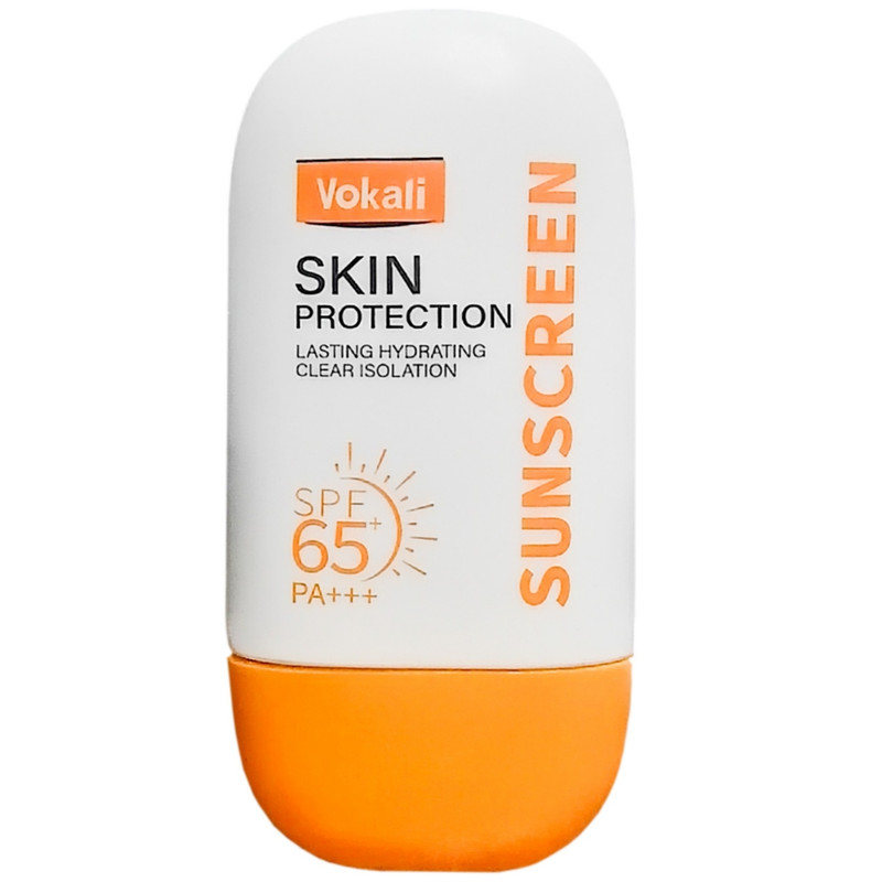 فلوئید ضد آفتاب بدون رنگ وکالی SPF 65 مدل SNNNY محافظ UVA ،UVB و PA+++، ضد حساسیت، ضد چروک و ضد پیری، مناسب انواع پوست وزن 60 گرم