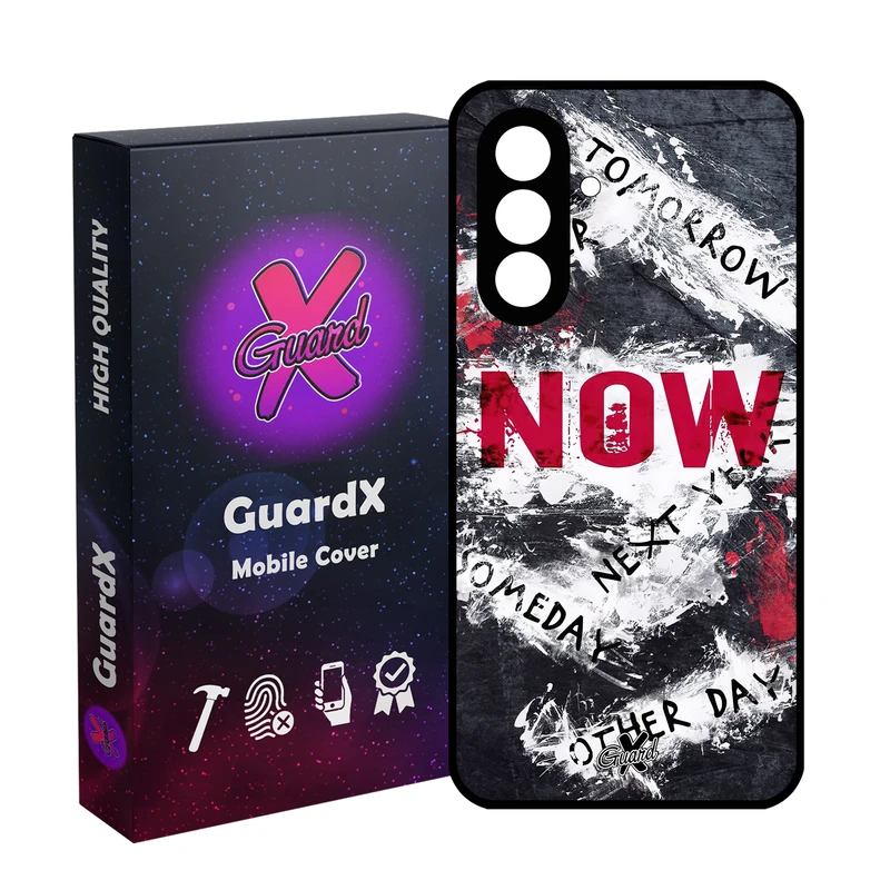 کاور گارد ایکس طرح متن مدل 10484 مناسب برای گوشی موبایل سامسونگ Galaxy S25 FE