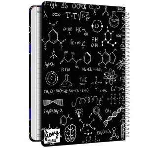 دفتر مشق 50 برگ مستر راد مدل شیمی کد 1716