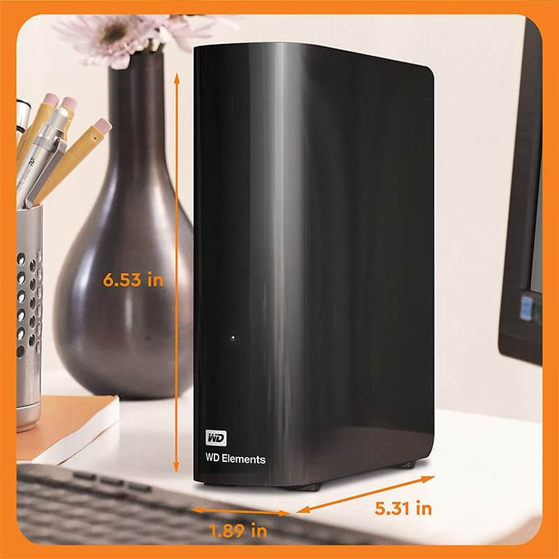 هارد اکسترنال وسترن دیجیتال مدل ‎HDD ظرفیت 6 ترابایت