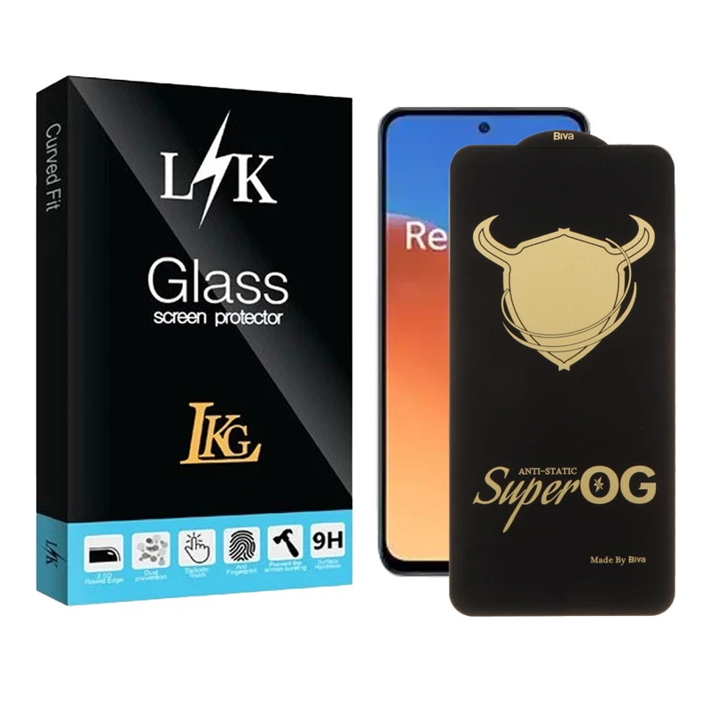 محافظ صفحه نمایش ال کا جی مدل Super OG مناسب برای گوشی موبایل شیائومی Redmi 12 4G