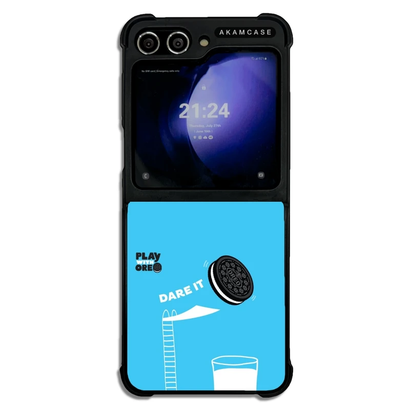کاور آکام مدل AMCWSGZFLIP5-OREO5 مناسب برای گوشی موبایل سامسونگ Galaxy Z Flip 5