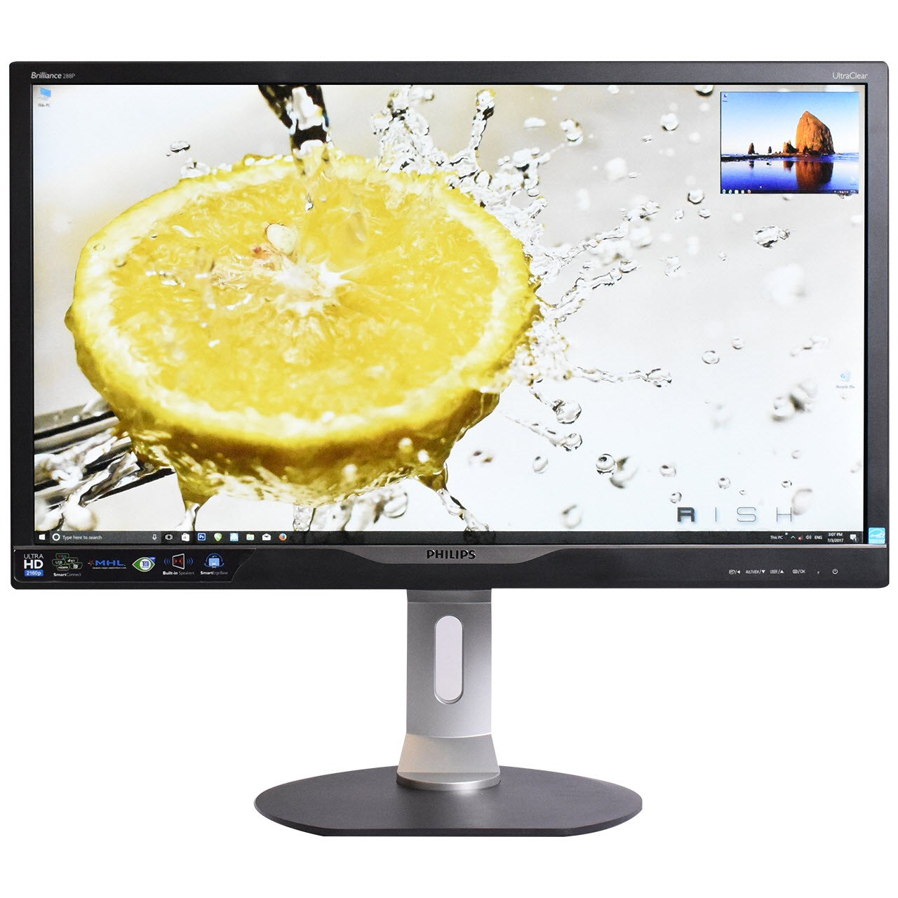 مانیتور فیلیپس مدل 288P6LJEB سایز 28 اینچ