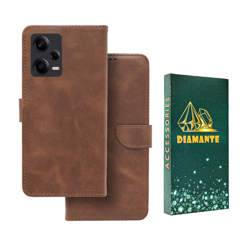 کیف کلاسوری دیامانته مدل Bors Gn مناسب برای گوشی موبایل شیائومی Redmi Note 12 Pro 5G